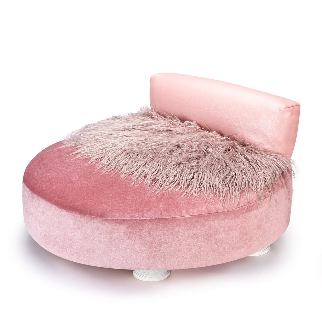 dog bed pink